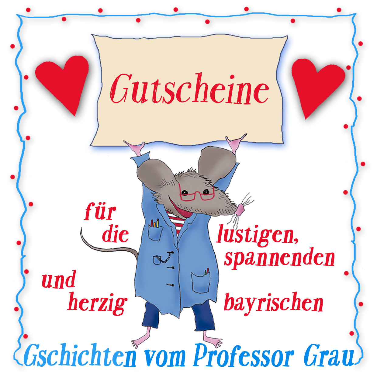 Professor Grau Geschenkgutscheine