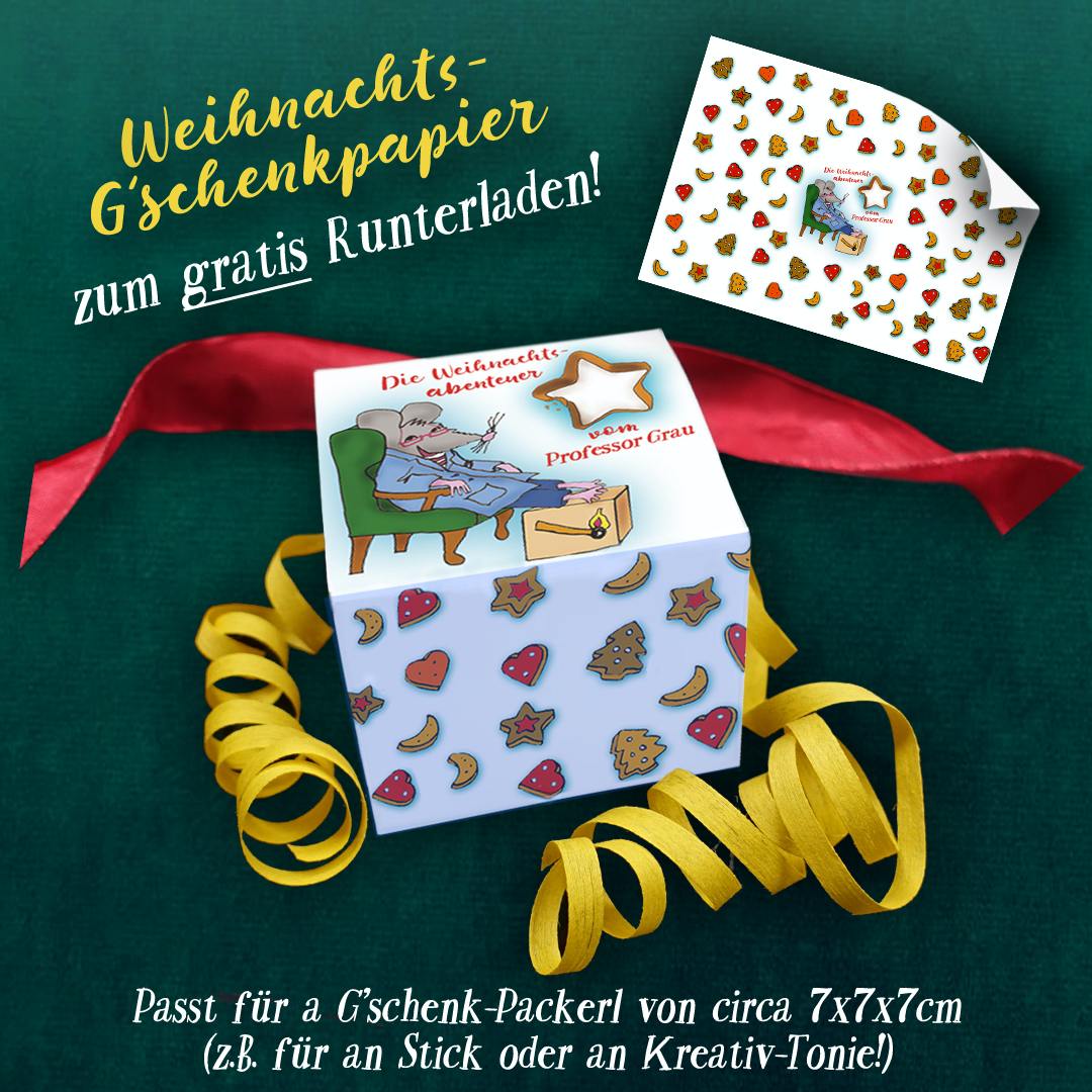 Die Weihnachtsabenteuer vom Professor Grau